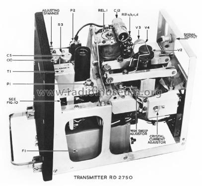 FM radio altimeter STR30; Standard Telephones (ID = 2303259) RADAR