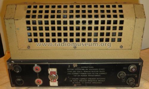 Public Address Amplifier 6L6G Valve ; Standard Telephones (ID = 2402555) Ampl/Mixer