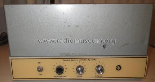 Public Address Amplifier MU-100-100; Standard Telephones (ID = 2666722) Ampl/Mixer