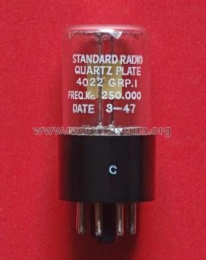 Quartz Plate 4022 Grp.1 250 kHz; Standard Telephones (ID = 3077078) Radio part