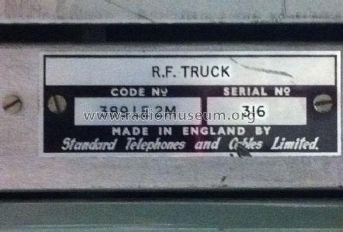 R.F. Truck 389 LE 2M ; Standard Telephones (ID = 1279095) Commercial Tr