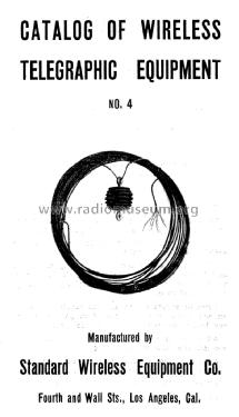 January 1912 Catalogue No. 4; Standard Wireless (ID = 1536812) Paper