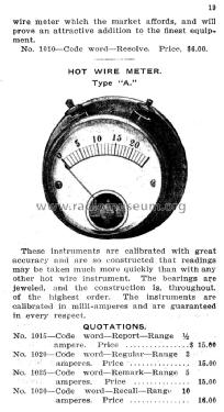 January 1912 Catalogue No. 4; Standard Wireless (ID = 1536828) Paper