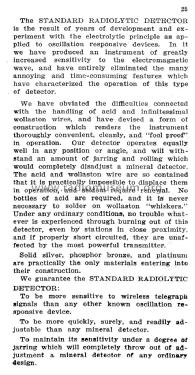 January 1912 Catalogue No. 4; Standard Wireless (ID = 1536834) Paper