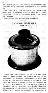 January 1912 Catalogue No. 4; Standard Wireless (ID = 1536839) Paper