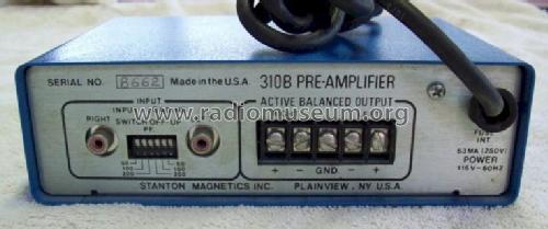 Pre-Amplifier 310B; Stanton Magnetics, (ID = 1276094) Ampl/Mixer