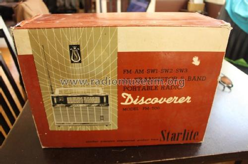 Discoverer FM-AM 5 Band All Transistor FM-500; Star-Lite (ID = 2334086) Radio