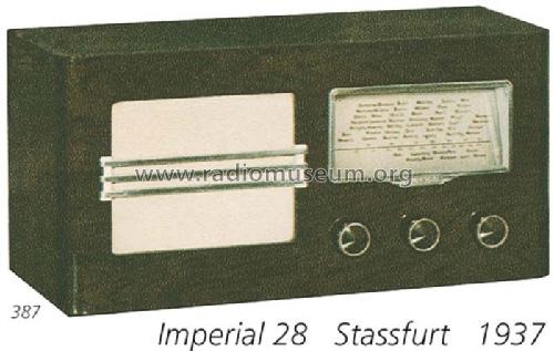 Imperial 28GW; Stassfurter Licht- (ID = 708678) Radio