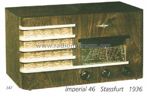 Imperial 46WL; Stassfurter Licht- (ID = 1025) Radio