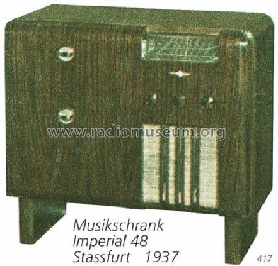 Imperial 48GW; Stassfurter Licht- (ID = 1032) Radio