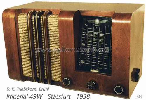 Imperial 49 W ; Stassfurter Licht- (ID = 708680) Radio