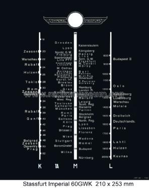 Imperial 60GWK ; Stassfurter Licht- (ID = 1402844) Radio