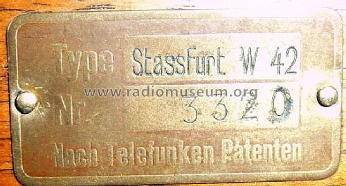 W42; Stassfurter Licht- (ID = 2659221) Radio