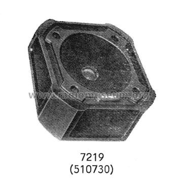 Auto-Einbaulautsprecher 7219; Statron, VEB Ostd.; (ID = 1931351) Parleur