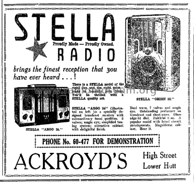 Argo 57B; Stella Brand Cory- (ID = 2969511) Radio