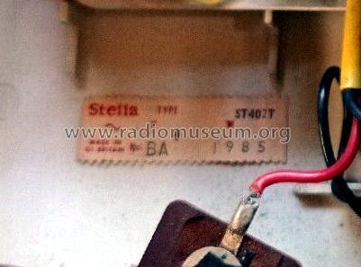 ST402T; Stella Radio & (ID = 2924662) Radio