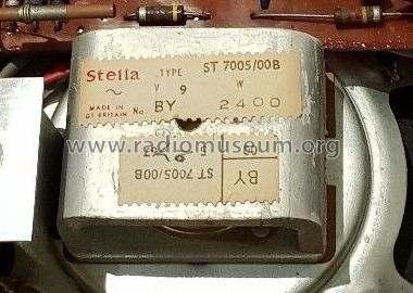 ST 7005/00B; Stella Radio & (ID = 2278495) Radio