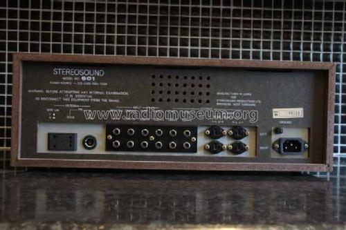 LW-MW-FM Stereo Receiver 601; Stereosound (ID = 1682484) Radio