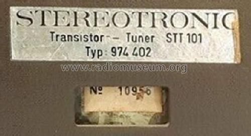 Transistor-Tuner STT 101 974402; Stereotronic; (ID = 2388405) Radio