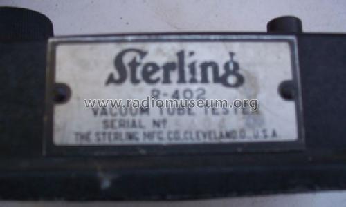 Tube Tester R-402 ; Sterling Manuf. Co.; (ID = 1178844) Equipment