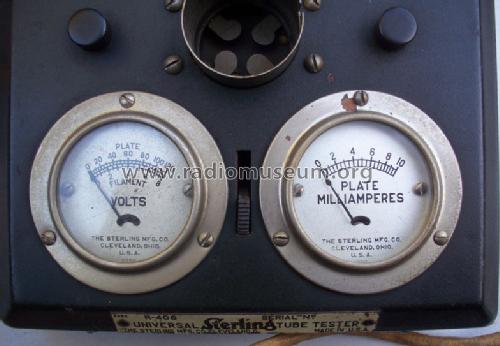 Universal Tube Tester R-406; Sterling Manuf. Co.; (ID = 1174854) Equipment