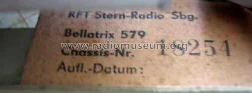 Bellatrix 579; Stern-Radio (ID = 463044) Radio