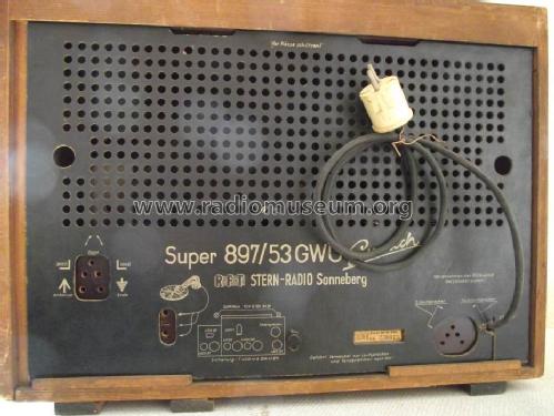 Eisenach 897/53GWU; Stern-Radio (ID = 1195701) Radio