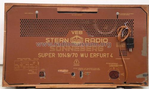 Sonneberg Erfurt 4 Super 10149/70 WU; Stern-Radio (ID = 2056740) Radio