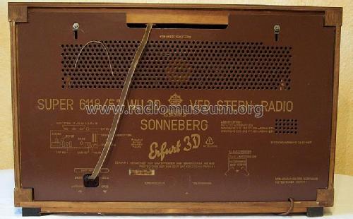 Erfurt 3D Super 6118/57 WU 3D; Stern-Radio (ID = 562103) Radio