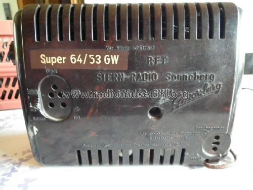 Schwarzburg Super 64/53GW P; Stern-Radio (ID = 2550829) Radio