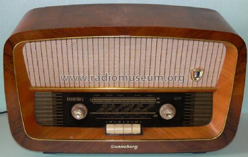 Sonneberg Sekretär 4 697/76GWU; Stern-Radio (ID = 304402) Radio