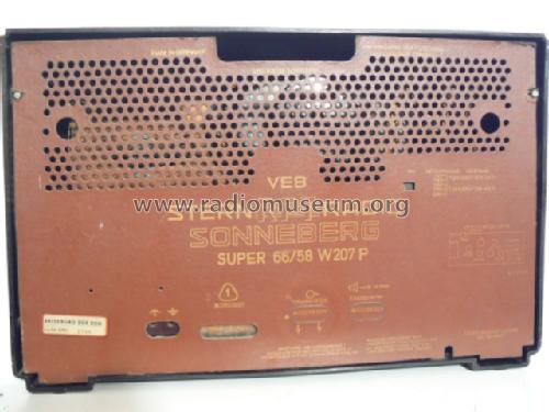 Sonra Super 66/58 W207P; Stern-Radio (ID = 843499) Radio