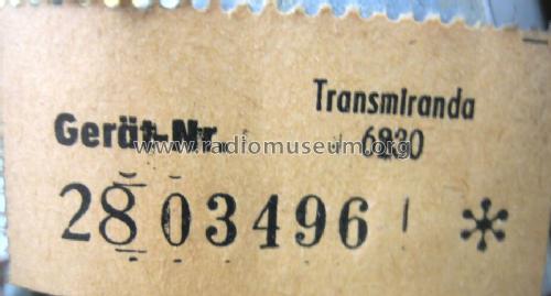 Transmiranda 6230; Stern-Radio (ID = 487370) Radio