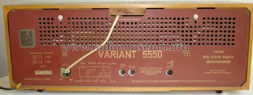 Variant 5550; Stern-Radio (ID = 215619) Radio