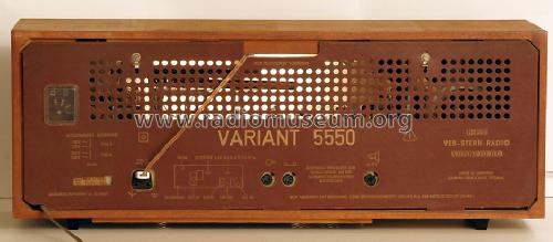 Variant 5550; Stern-Radio (ID = 222447) Radio