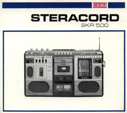 Steracord SKR 500; Stern-Radio Berlin, (ID = 2564251) Radio