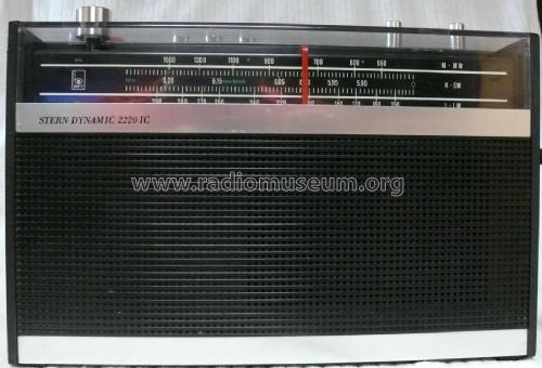 Stern Dynamic 2220 IC R220-20; Stern-Radio Berlin, (ID = 3064377) Radio