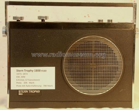 Stern Trophy 1800 R 180; Stern-Radio Berlin, (ID = 2611679) Radio