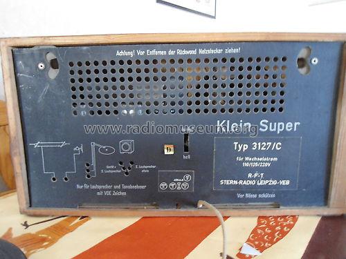 Klein-Super Typ 3127/C; Stern-Radio Leipzig, (ID = 1017275) Radio