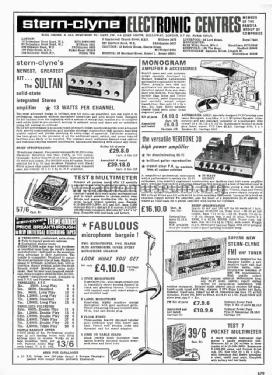 Stern's Fidelity AM/FM Tuning Unit ; Stern Radio Ltd., (ID = 2927689) Bausatz