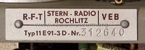 Stradivari 11E91-3D; Stern-Radio Rochlitz (ID = 810401) Radio