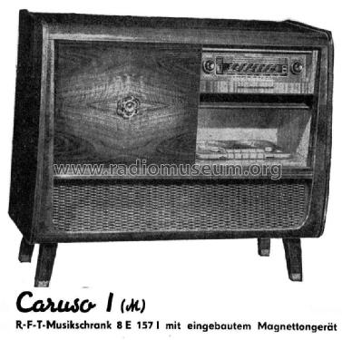 Caruso I M 8E157I; Stern-Radio Staßfurt (ID = 679370) Radio