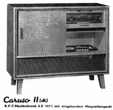 Caruso II M 8E157 I; Stern-Radio Staßfurt (ID = 679633) Radio