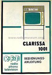 Clarissa 1001; Stern-Radio Staßfurt (ID = 2144061) TV-Radio