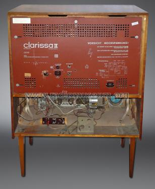 Clarissa II 53ESTR104V; Stern-Radio Staßfurt (ID = 2705841) TV Radio