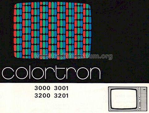 Colortron 3200; Stern-Radio Staßfurt (ID = 654098) Televisore