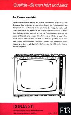 Donja 211; Stern-Radio Staßfurt (ID = 2135781) Television