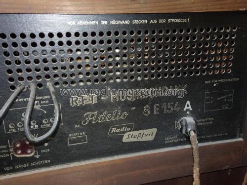 Fidelio 8E154A; Stern-Radio Staßfurt (ID = 2480322) Radio