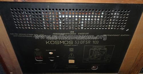 Kosmos 53 D FSR103; Stern-Radio Staßfurt (ID = 2590121) TV Radio