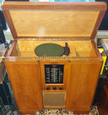 Musikschrank Stern 4E63; Stern-Radio Staßfurt (ID = 3095697) Radio